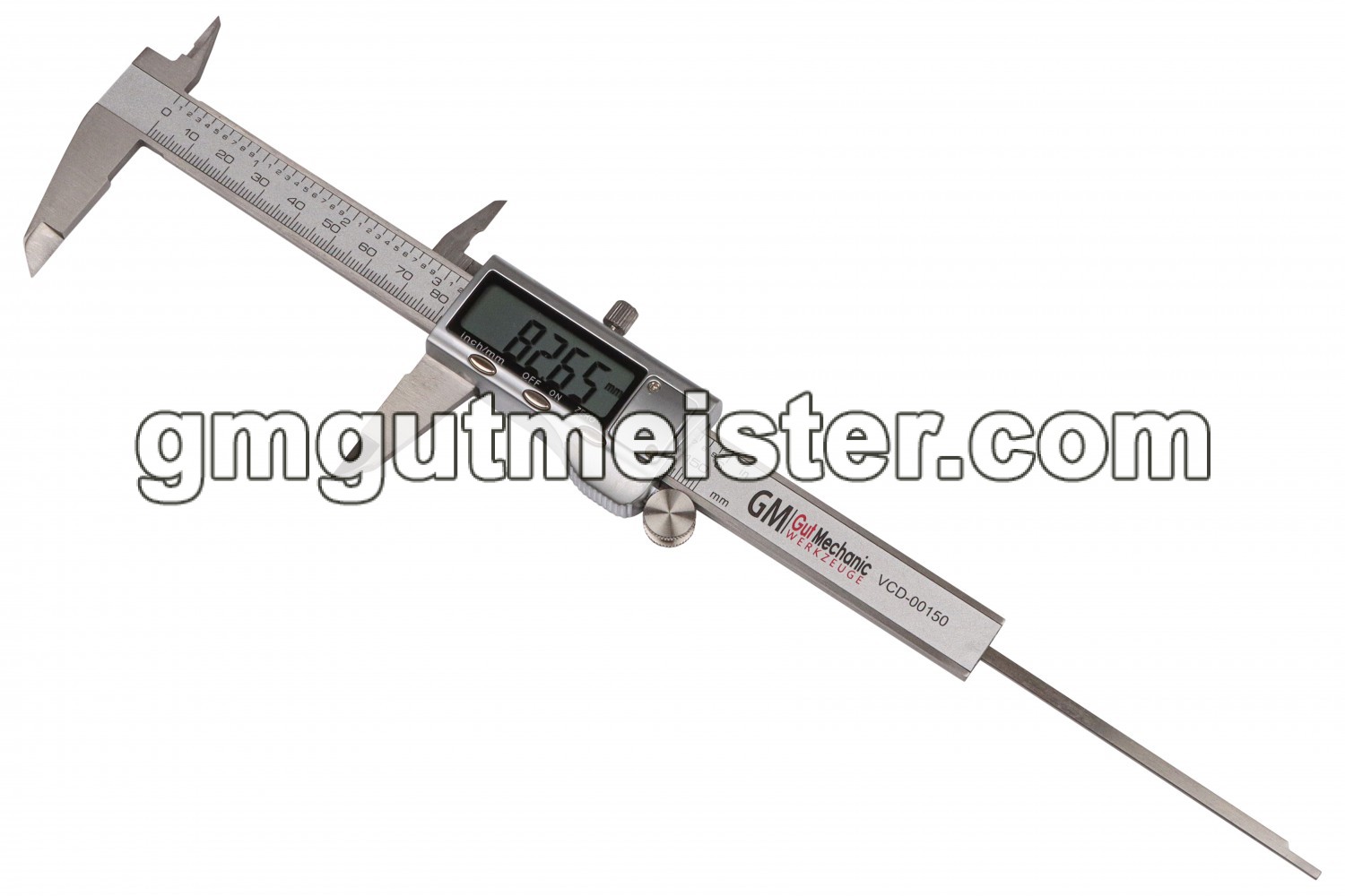 ШТАНГЕНЦИРКУЛЬ GUT MECHANIC L-150MM (ЕЛЕКТРОННИЙ) VCD00150 купити